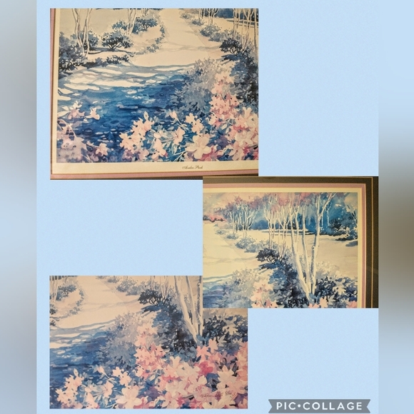 Vintage Victoria Platt Ellis - "Azalea Park" - Artist Signed, Ltd.Edition - Picture 5 of 10